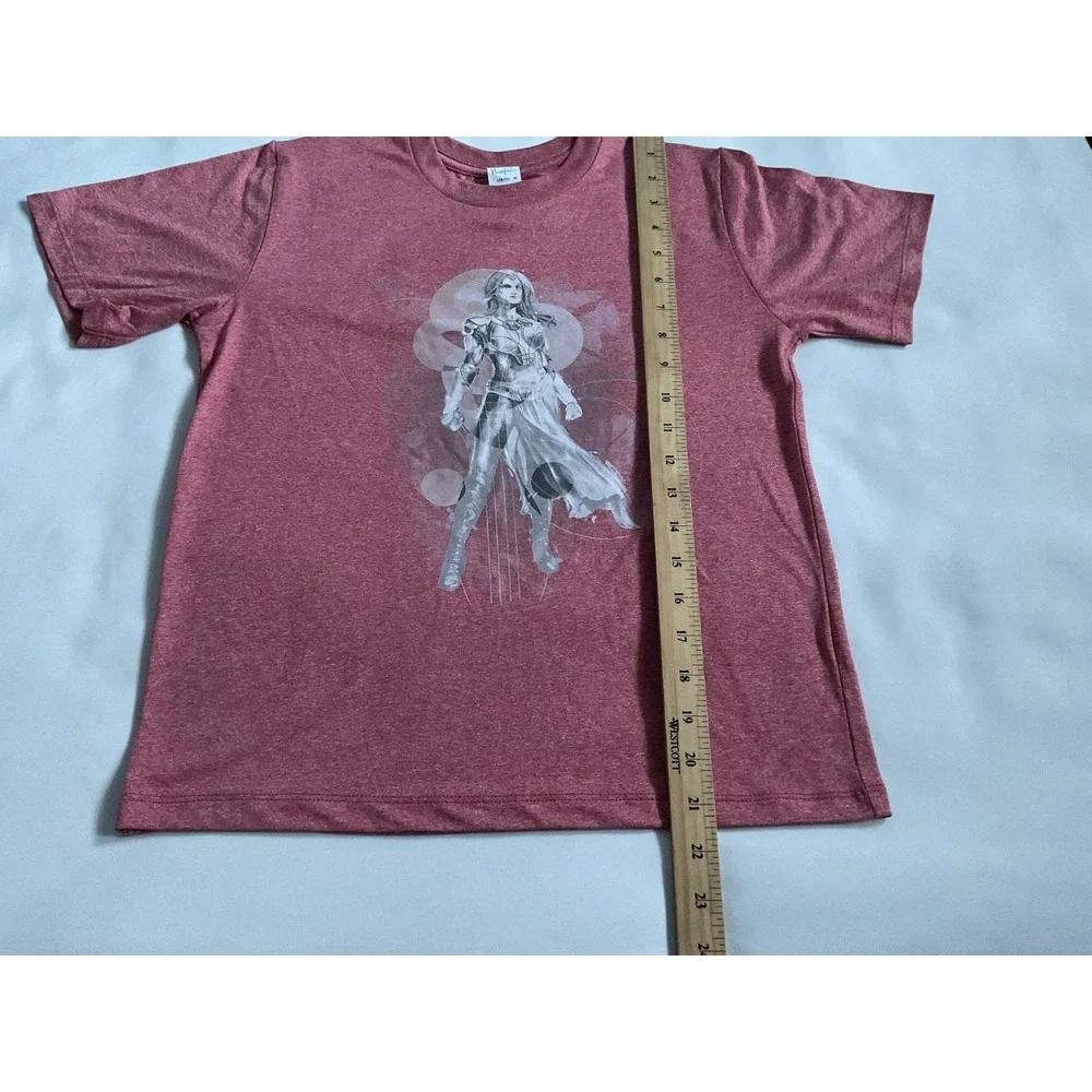 Marvel Eternals Youth Thena Héro Boys Performance T- Shirt Médium