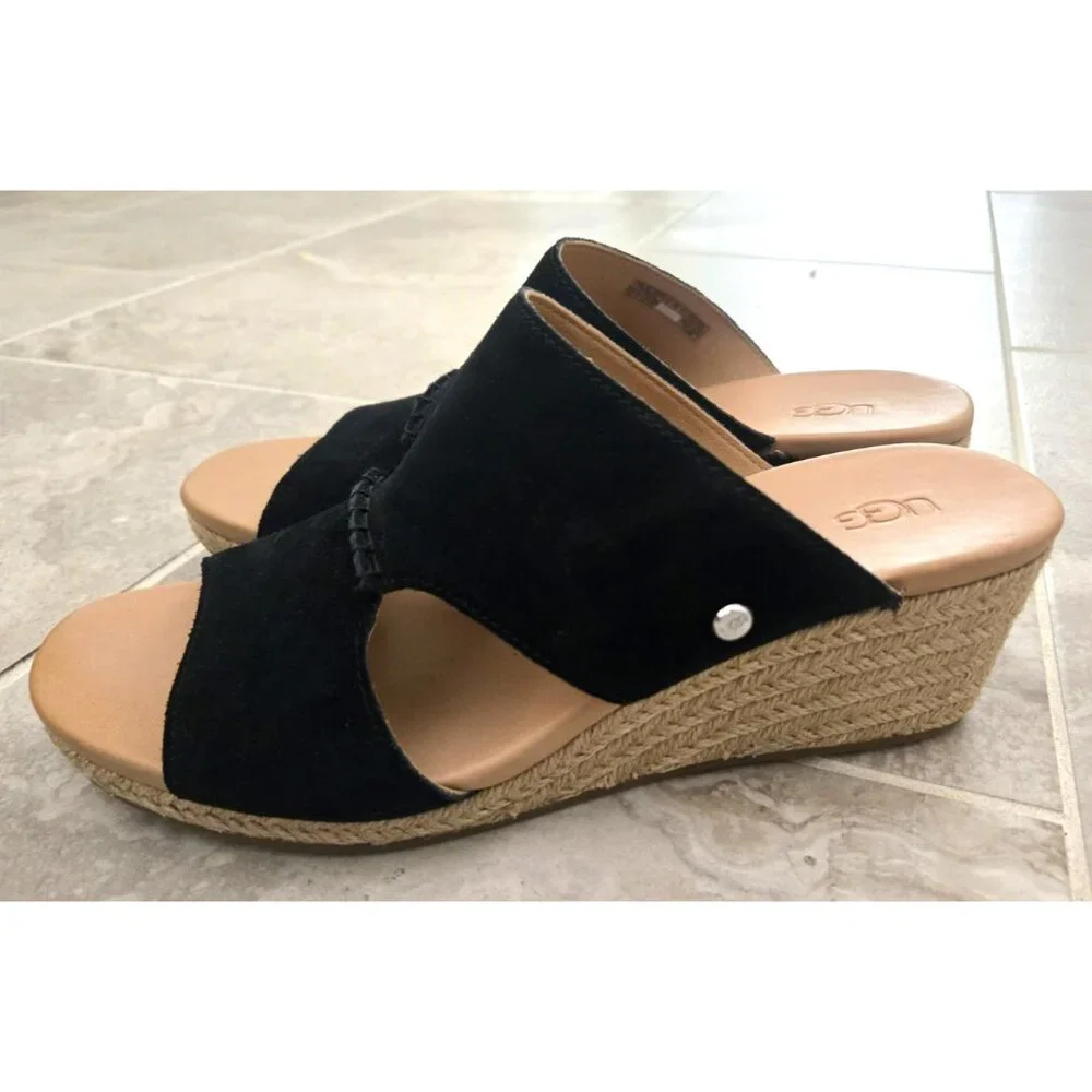 UGG black suede