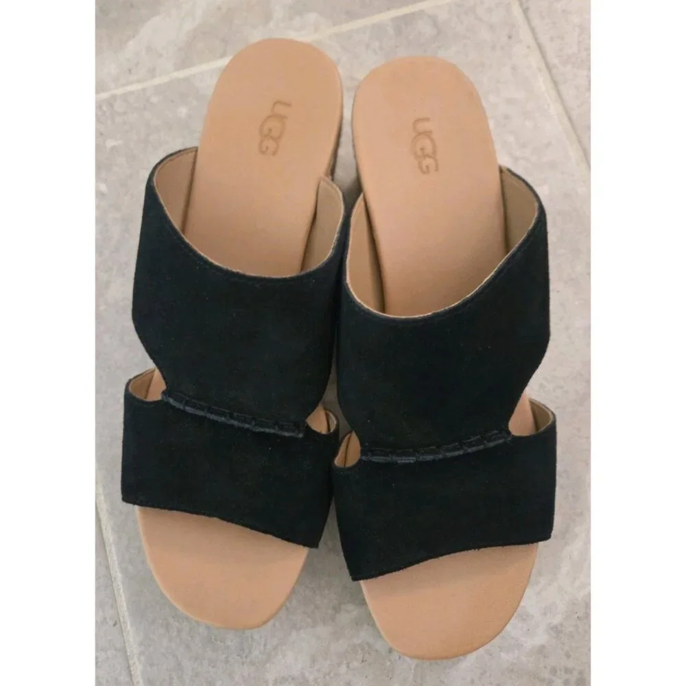 UGG black suede