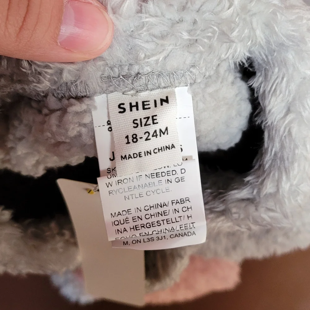 SHEIN plush fleece