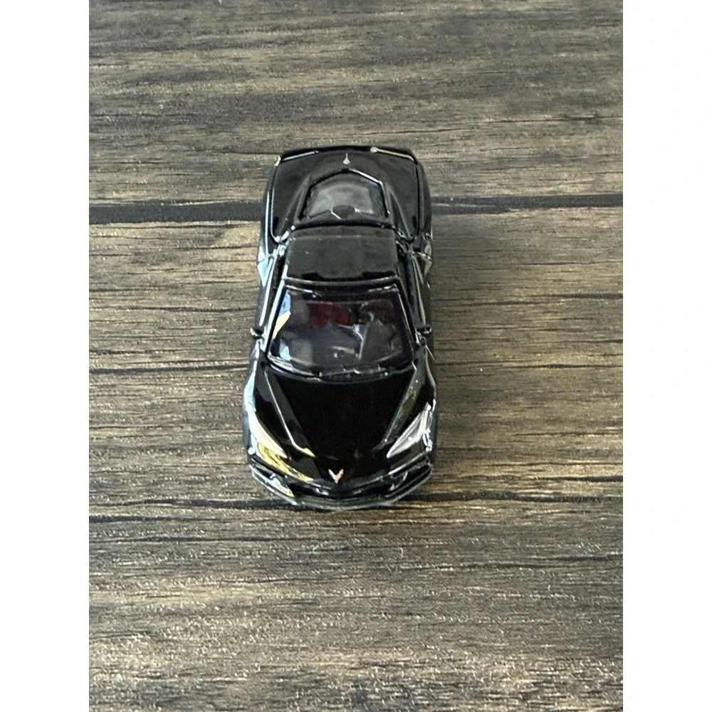 AUTO WORLD PREMIUM SPORTS CARS - GLOSS BLACK - 2020 CHEVY CORVETTE C8 STINGRAY