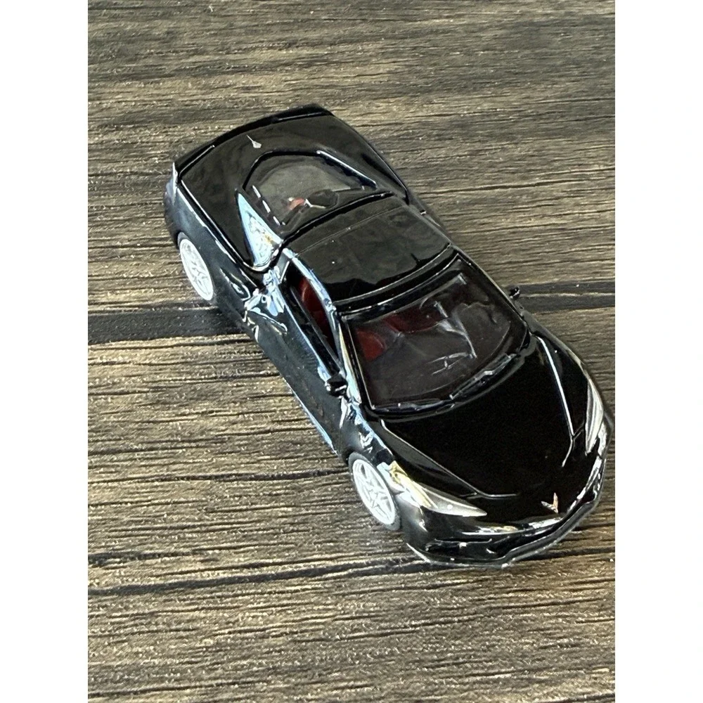 AUTO WORLD PREMIUM SPORTS CARS - GLOSS BLACK - 2020 CHEVY CORVETTE C8 STINGRAY