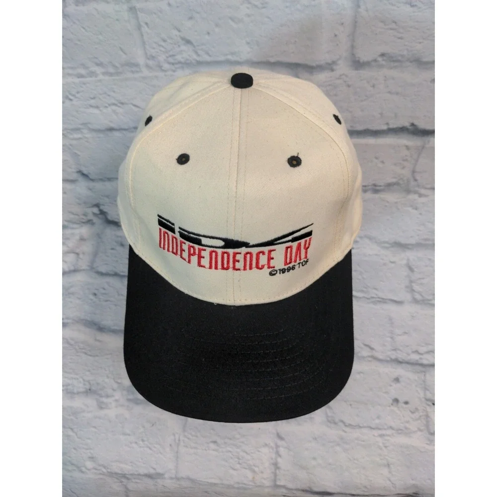 Independence Day ID4 1996 Will Smith Film Production Promo Hat Vtg Original #6