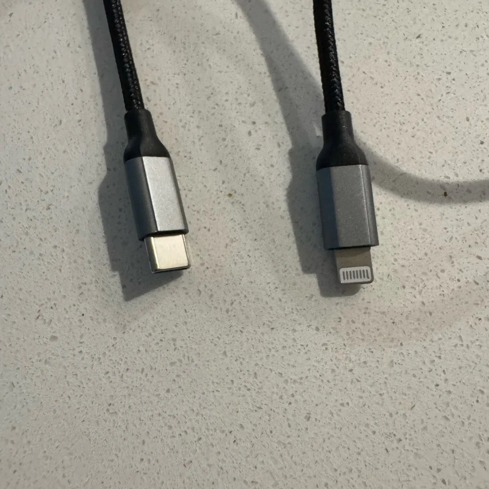 8 Charging Cords Lightning to USB C