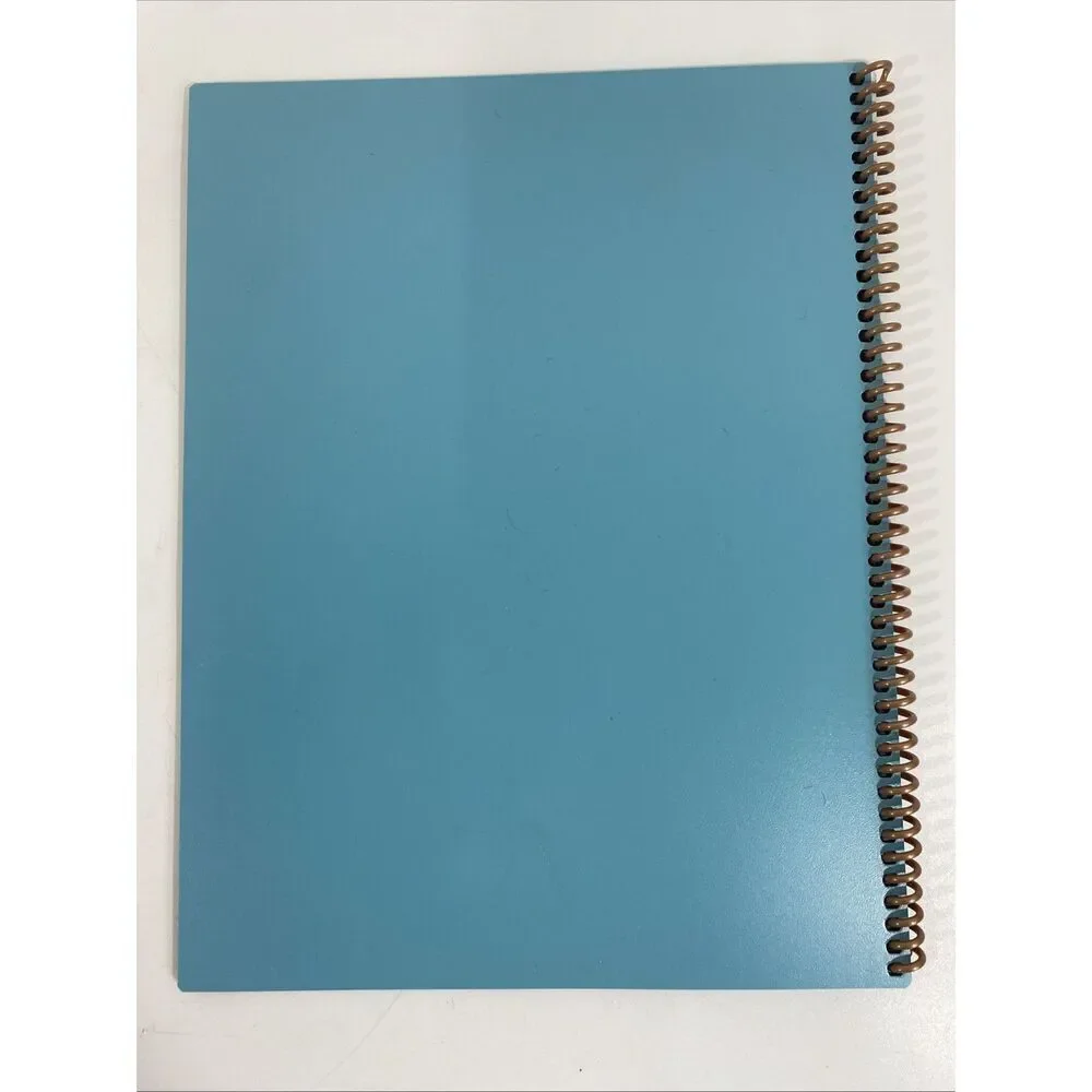 Rocketbook EVR-LR Reusable Wirebound‎ Notebook - Blue 8.5” X 11”