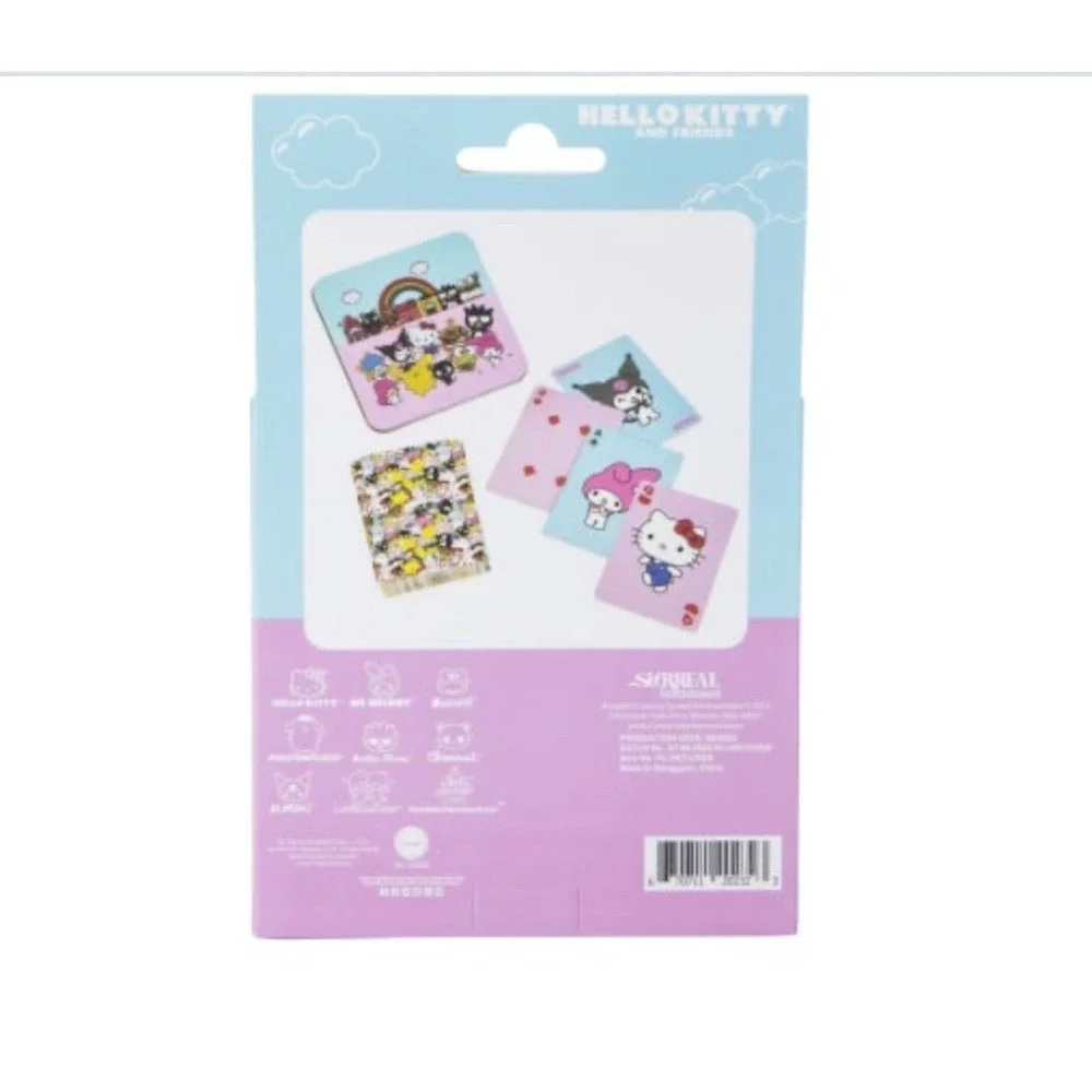 Hello Kitty and Friends Playing Cards in Tin Box‎ Gift Collectible New