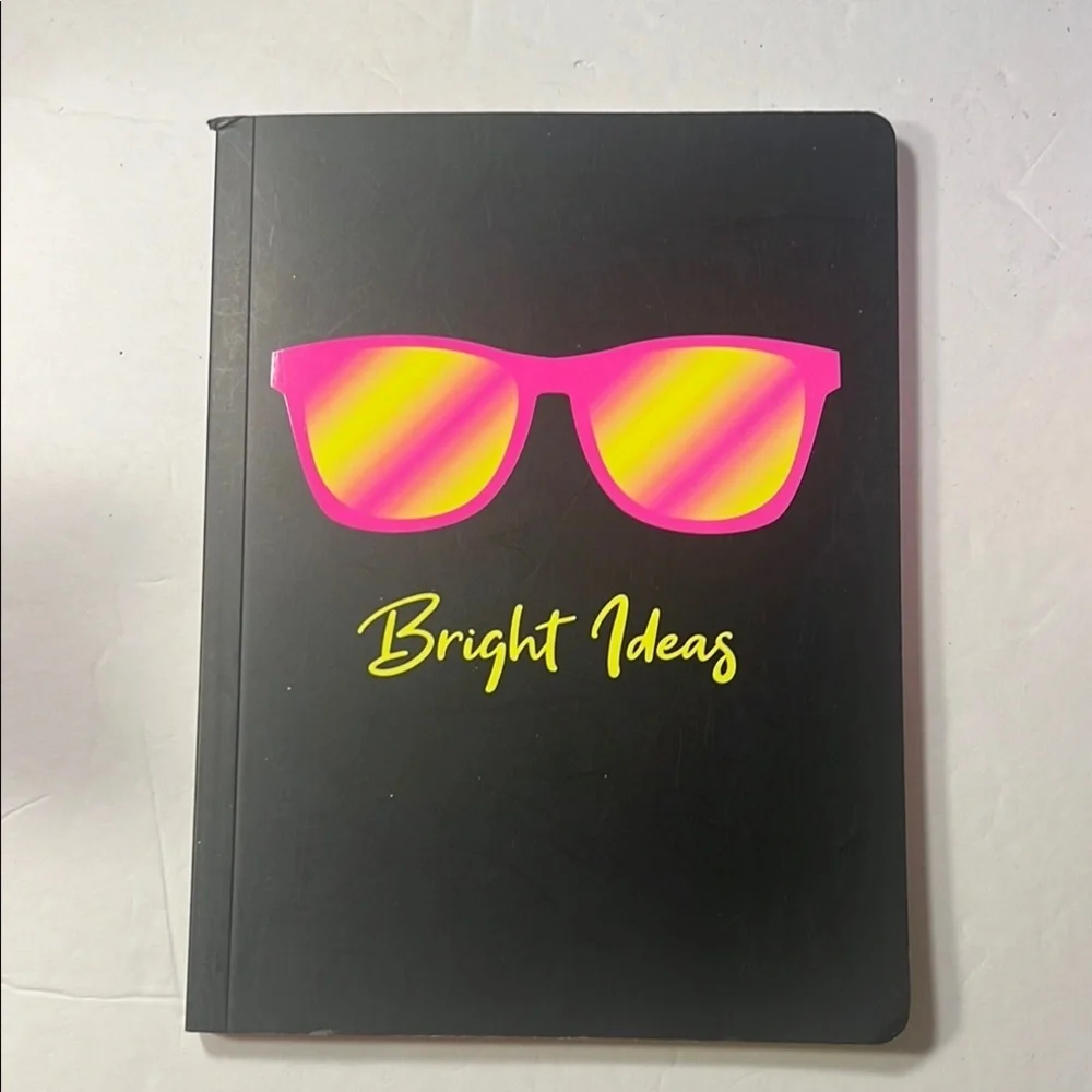 N/A black notebook