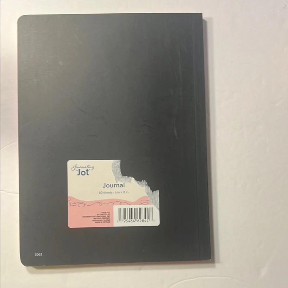 N/A black notebook