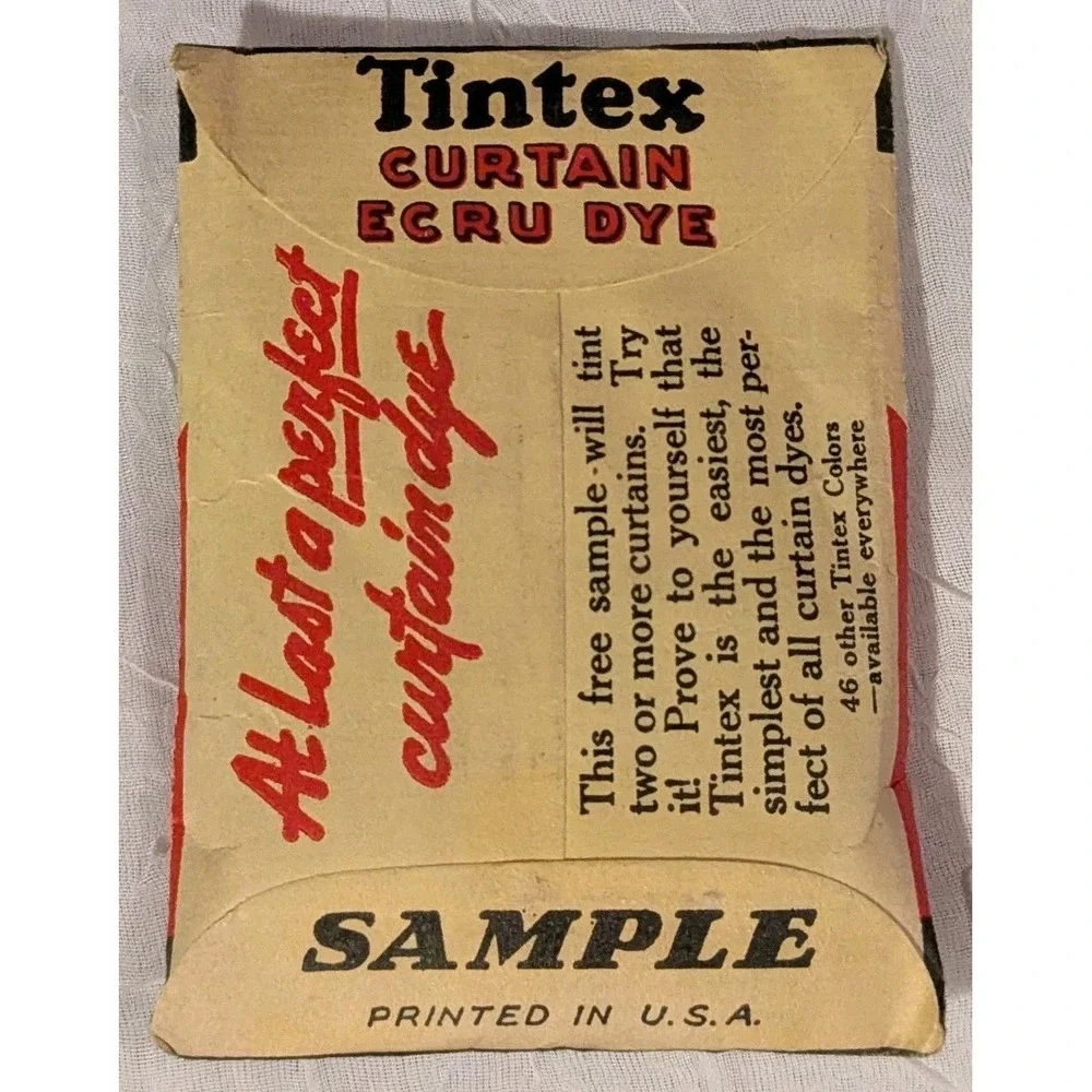 Tintex ephemera visual curtain
