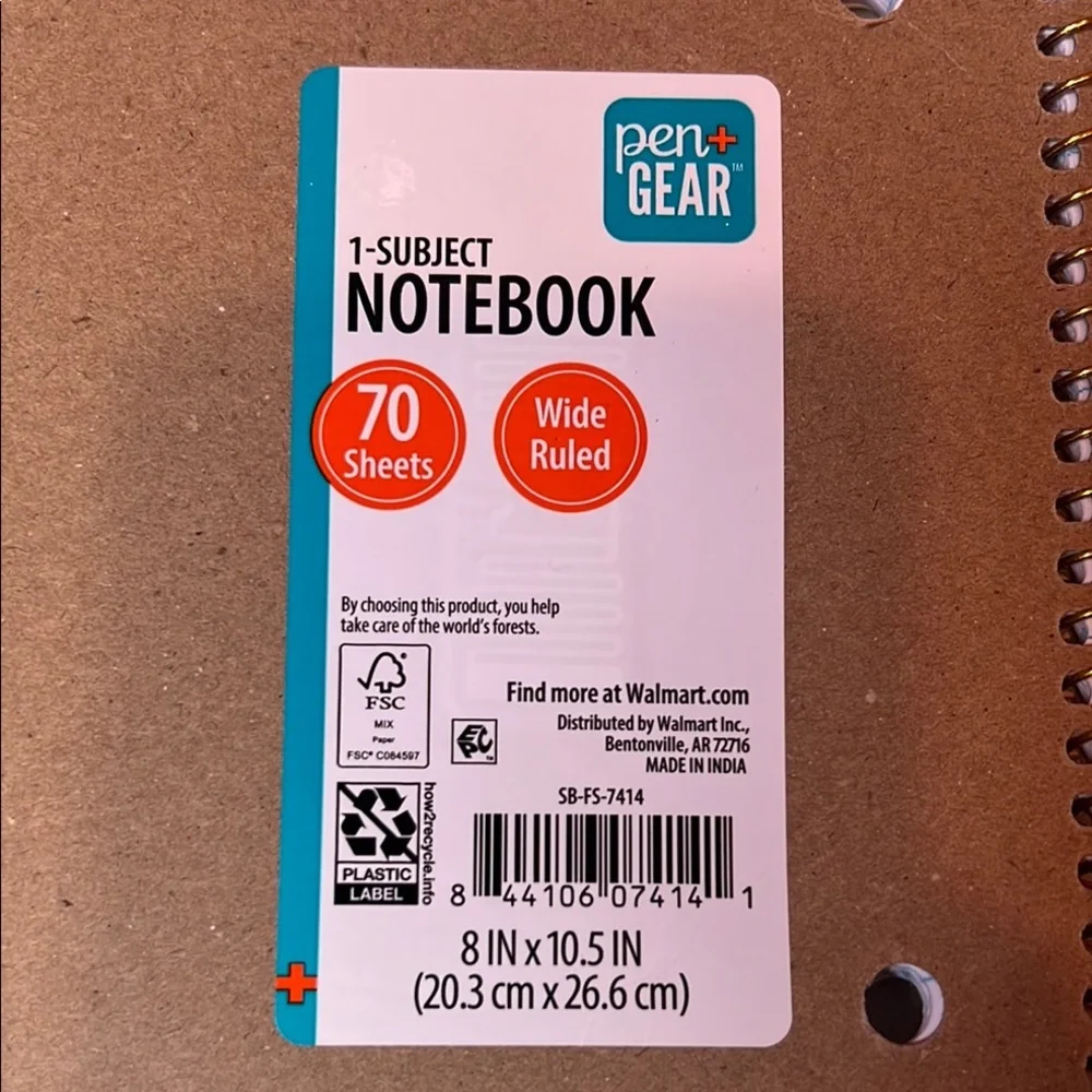 NWT 🐱😻 Cat Spiral Notebook- Back To School