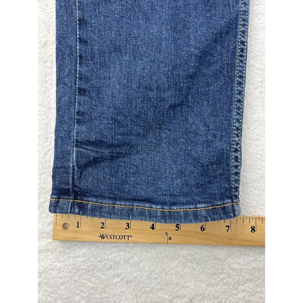 Levi's 559 Men Jeans 34x34 (Actual 34x 32) Relaxed Fit‎ Straight Leg Denim Blue