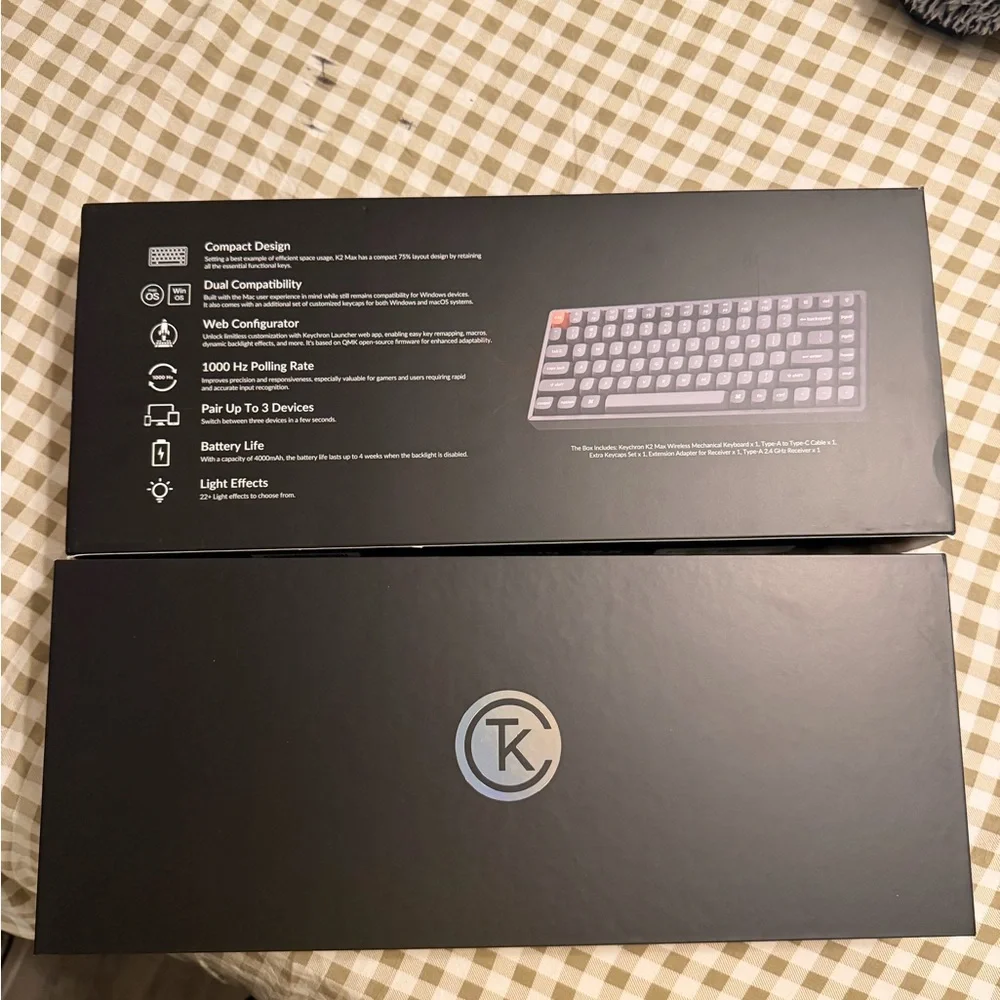 Mechanical Gaming Keyboard with Red Switches and Mouse - Black and Gray