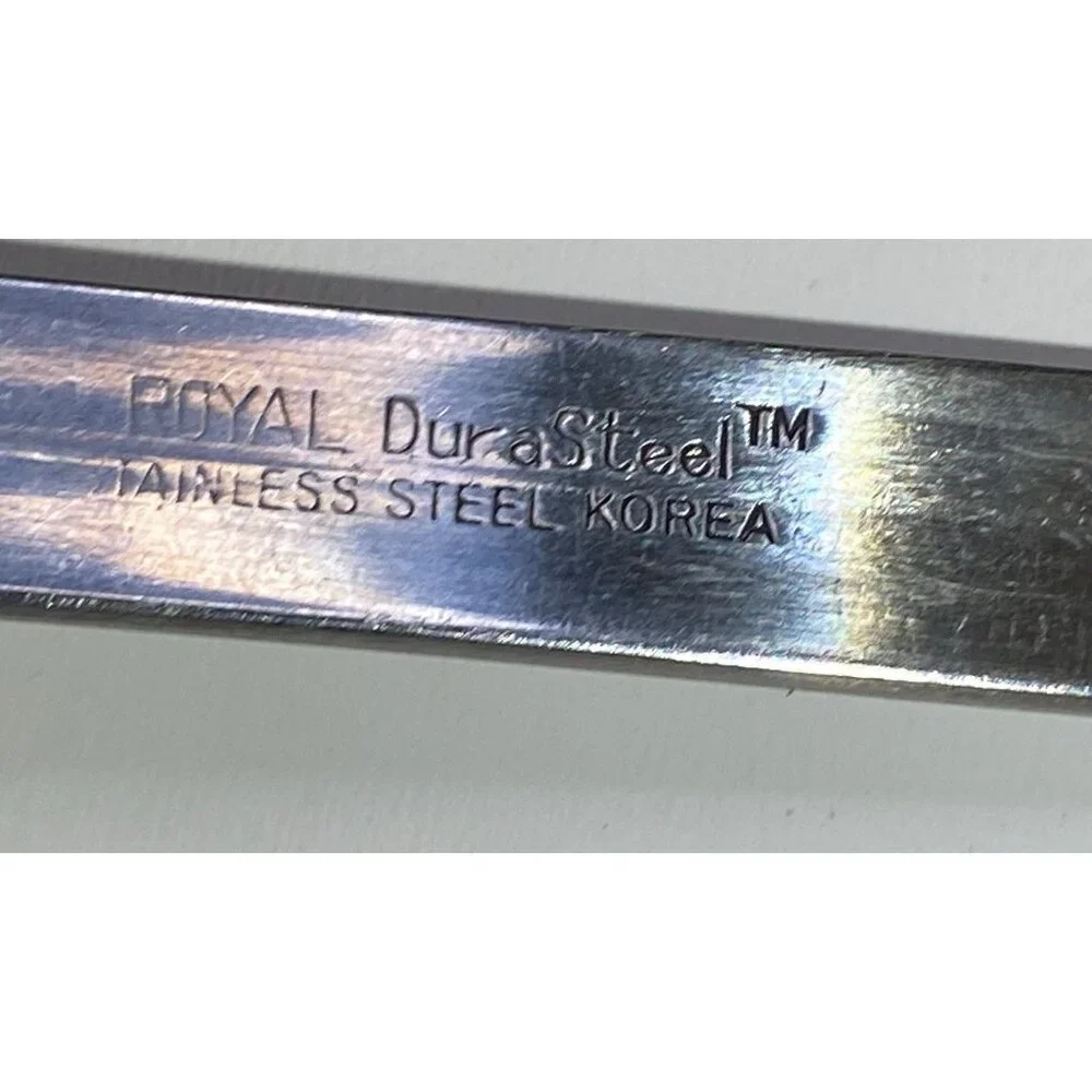 Vintage Royal DuraSteel Stainless Steel Kitchen Utensils Set of 5 Hook End