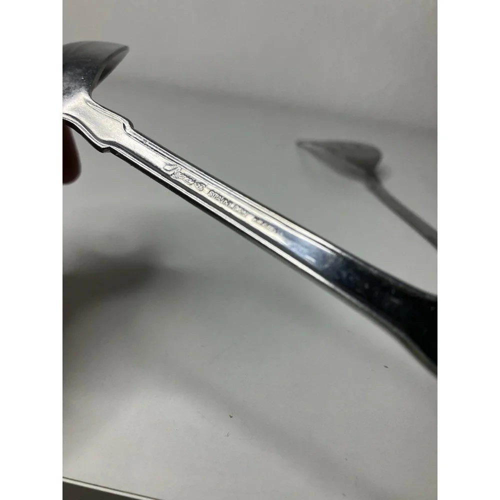 Stanley Roberts Rogers Co. Norcrest-Brentwood Stainless Steel Ladle & Srvg Fork