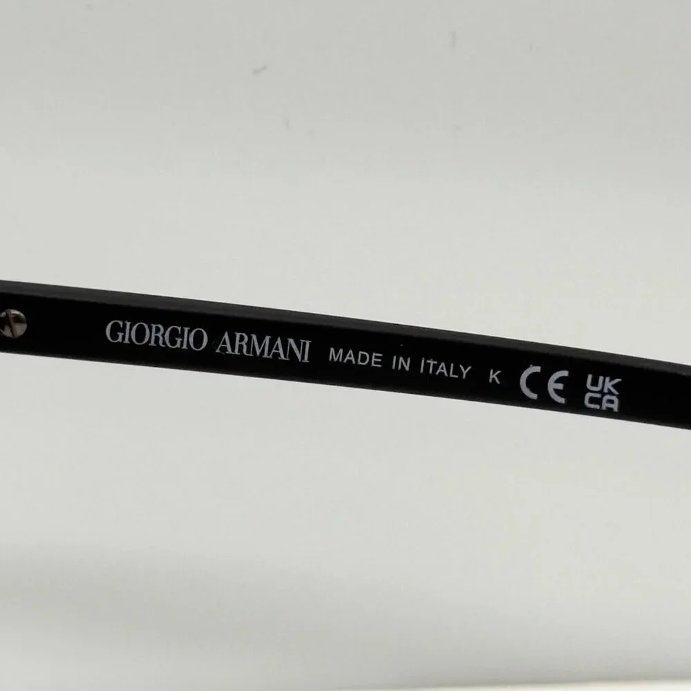 Georgio Armani AR8118 5001/87 Matte Black Sunglasses Grey Lens Read