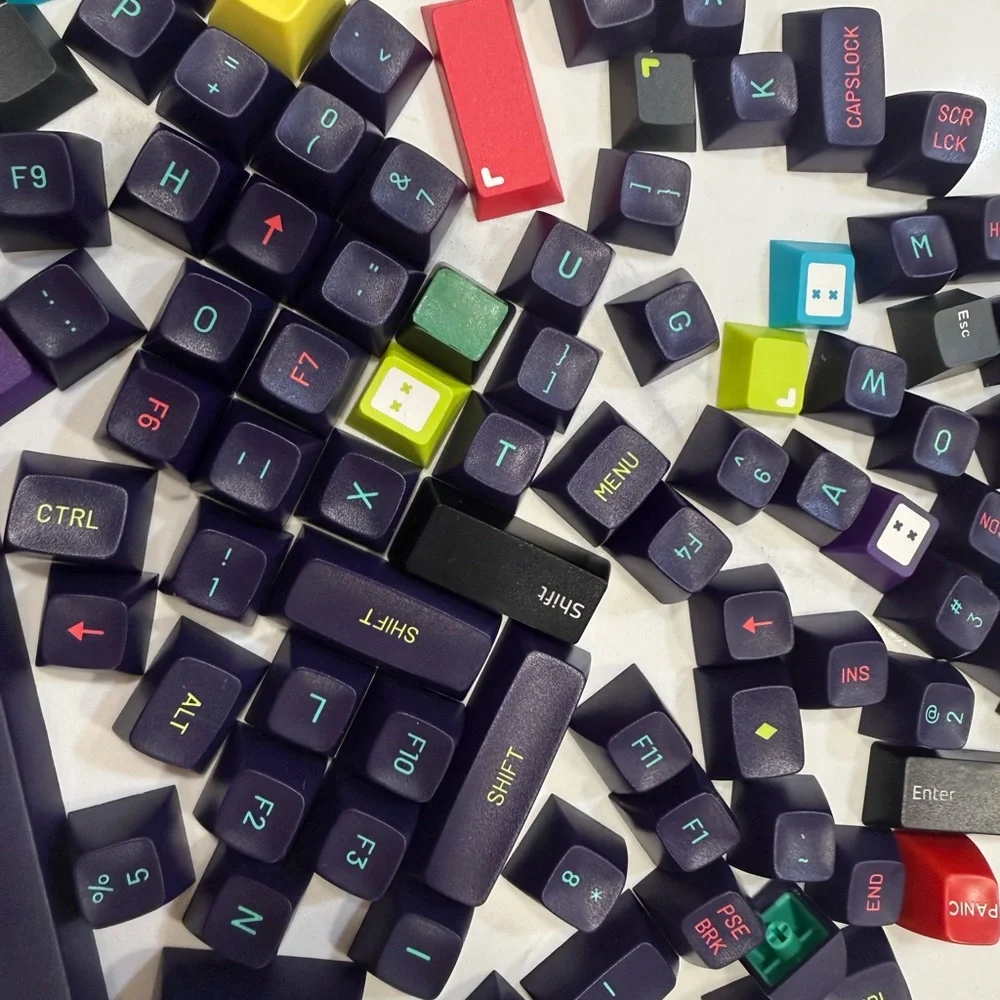 Colorful Keyboard Keycaps Set