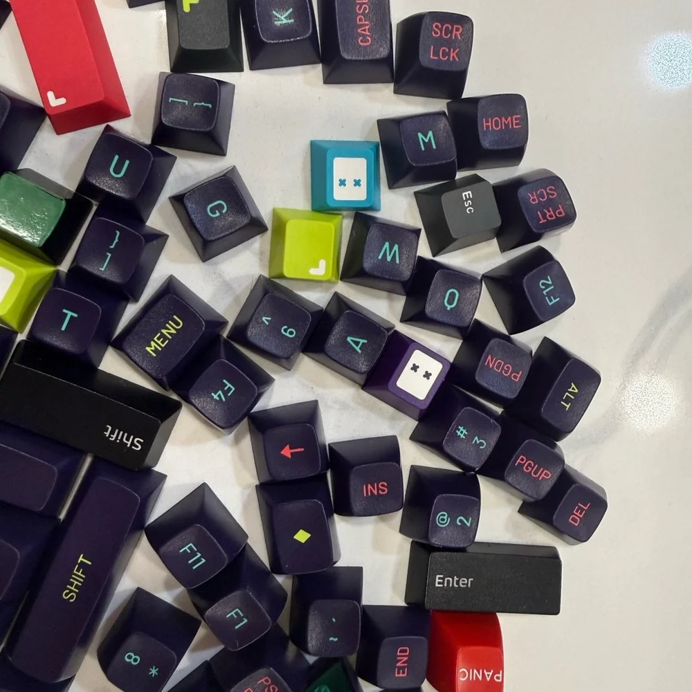Colorful Keyboard Keycaps Set