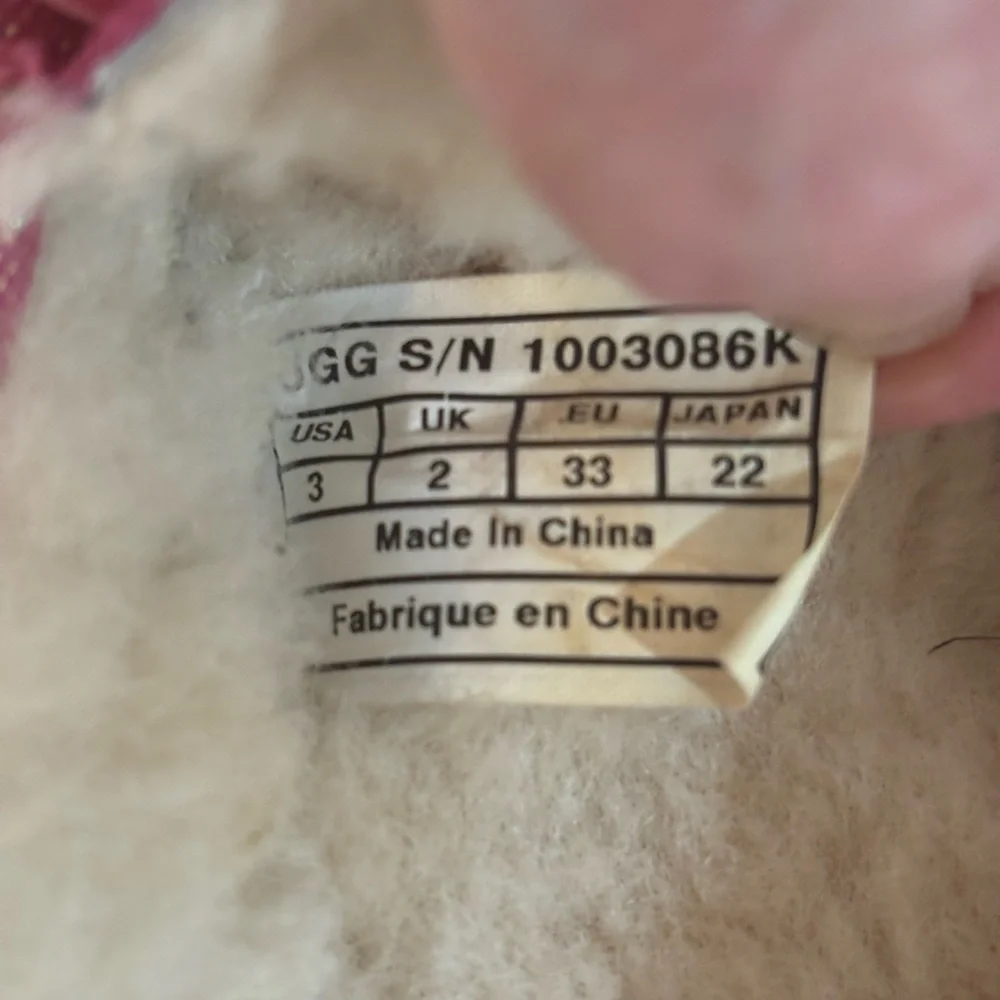 UGG chic pink