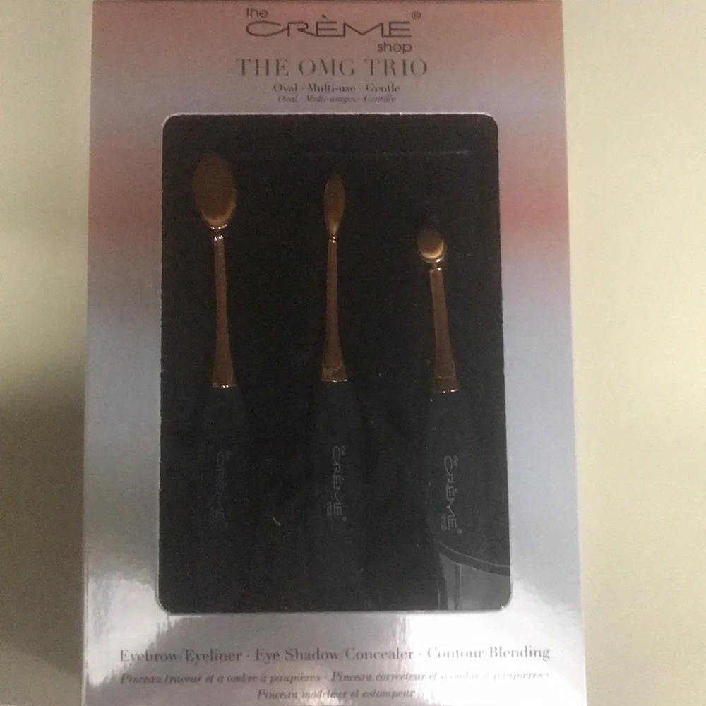 The OMG Luxury Make-up Brush Trio
