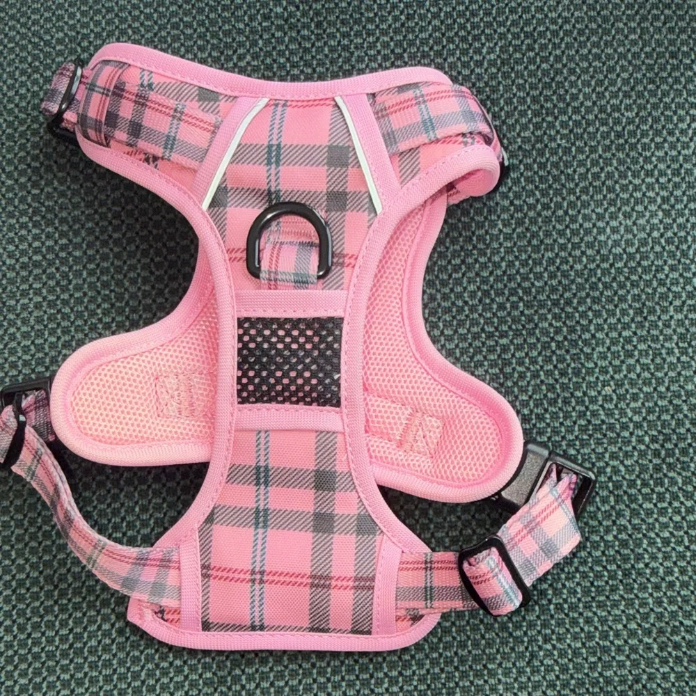 PoyPet pink plaid