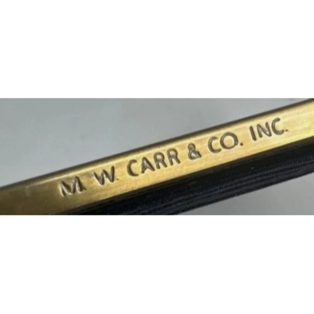 M.W. Carr details sticker damage