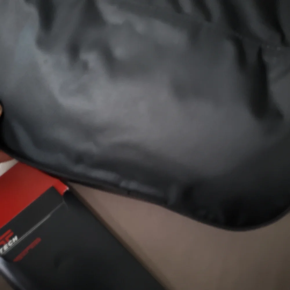 NEW Tumi Tech Travel Black Toiltry Bag with Red Accents