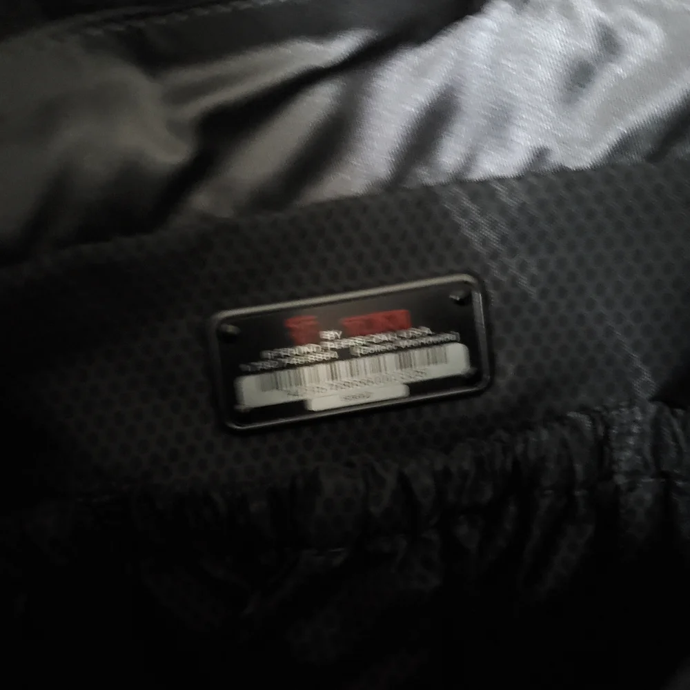NEW Tumi Tech Travel Black Toiltry Bag with Red Accents