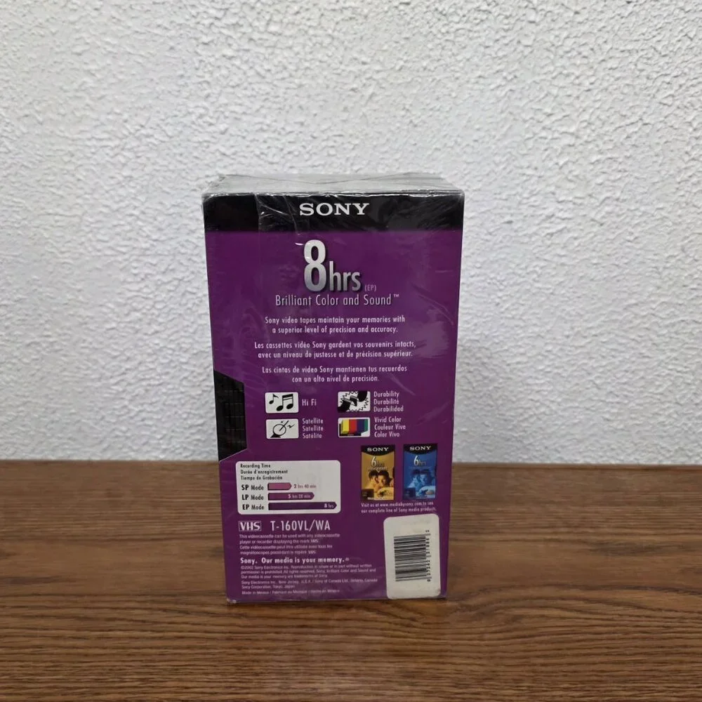 Sony vhs blank