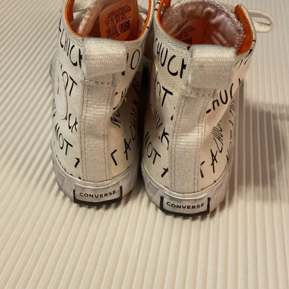 Converse size used youth