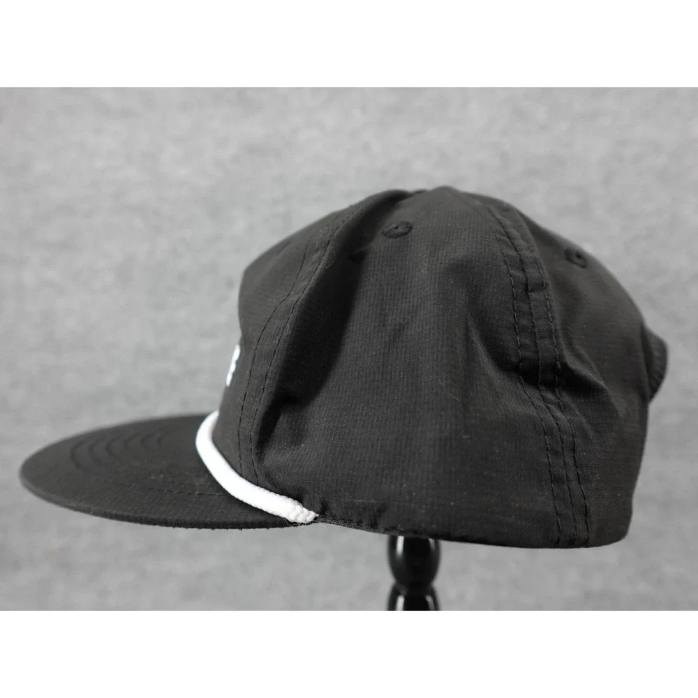 Kane Footwear Rope Hat Mens Black Snapback Style 4000 OS Embroidered Logo