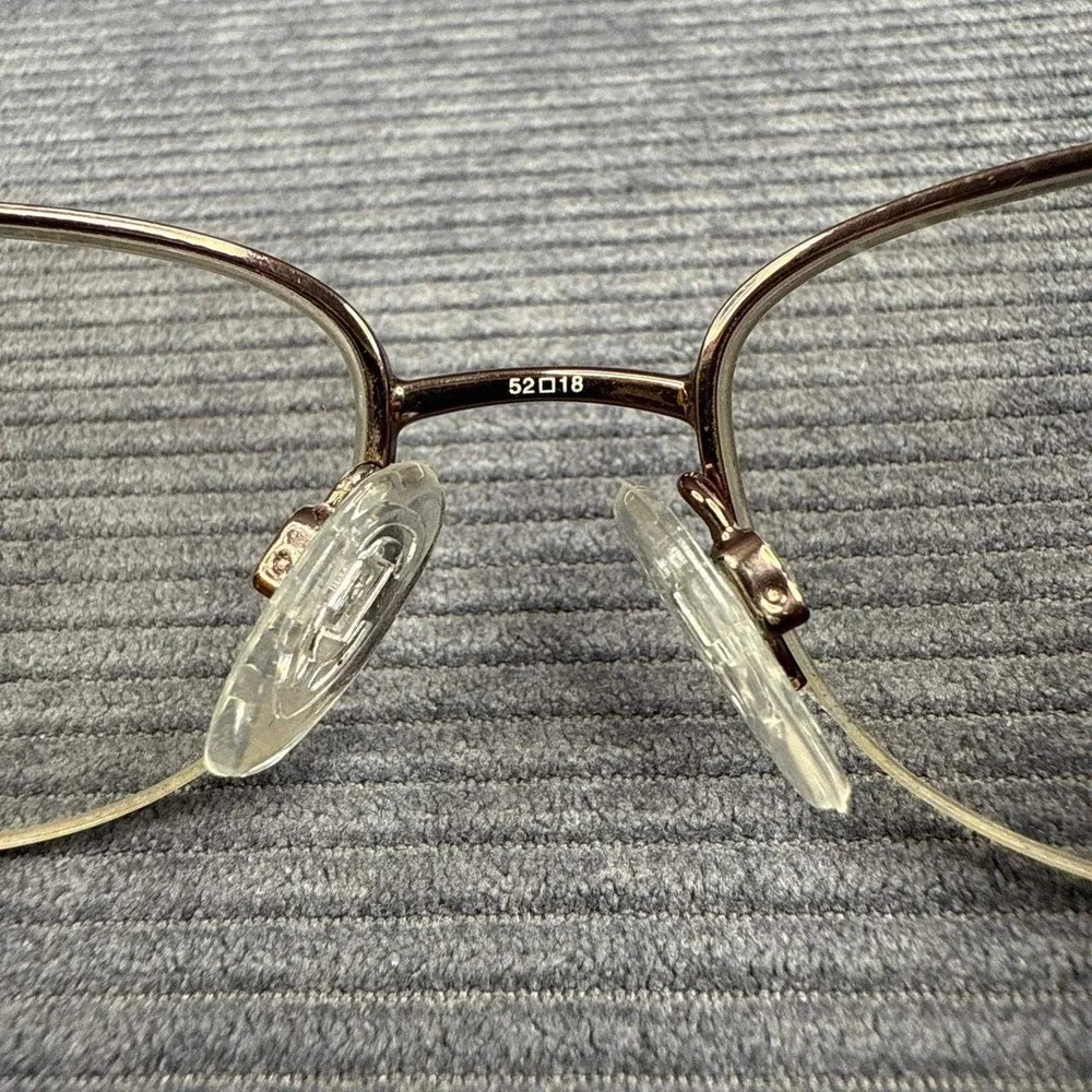 Bebe Over The Top BB5107 Y2k Eyeglasses Shiny Brown 210 Leopard Print 52-18-135