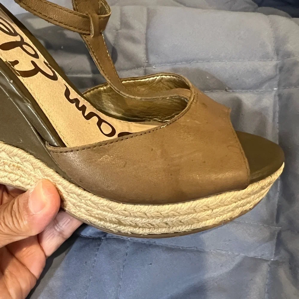 Sam Edelman Saddle Katarina wedge Heels brown