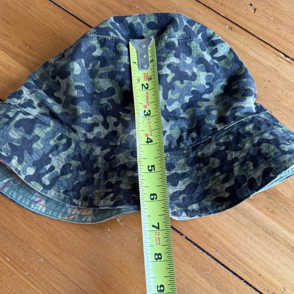 Camouflage Reversible Bucket Hat Child/Youth