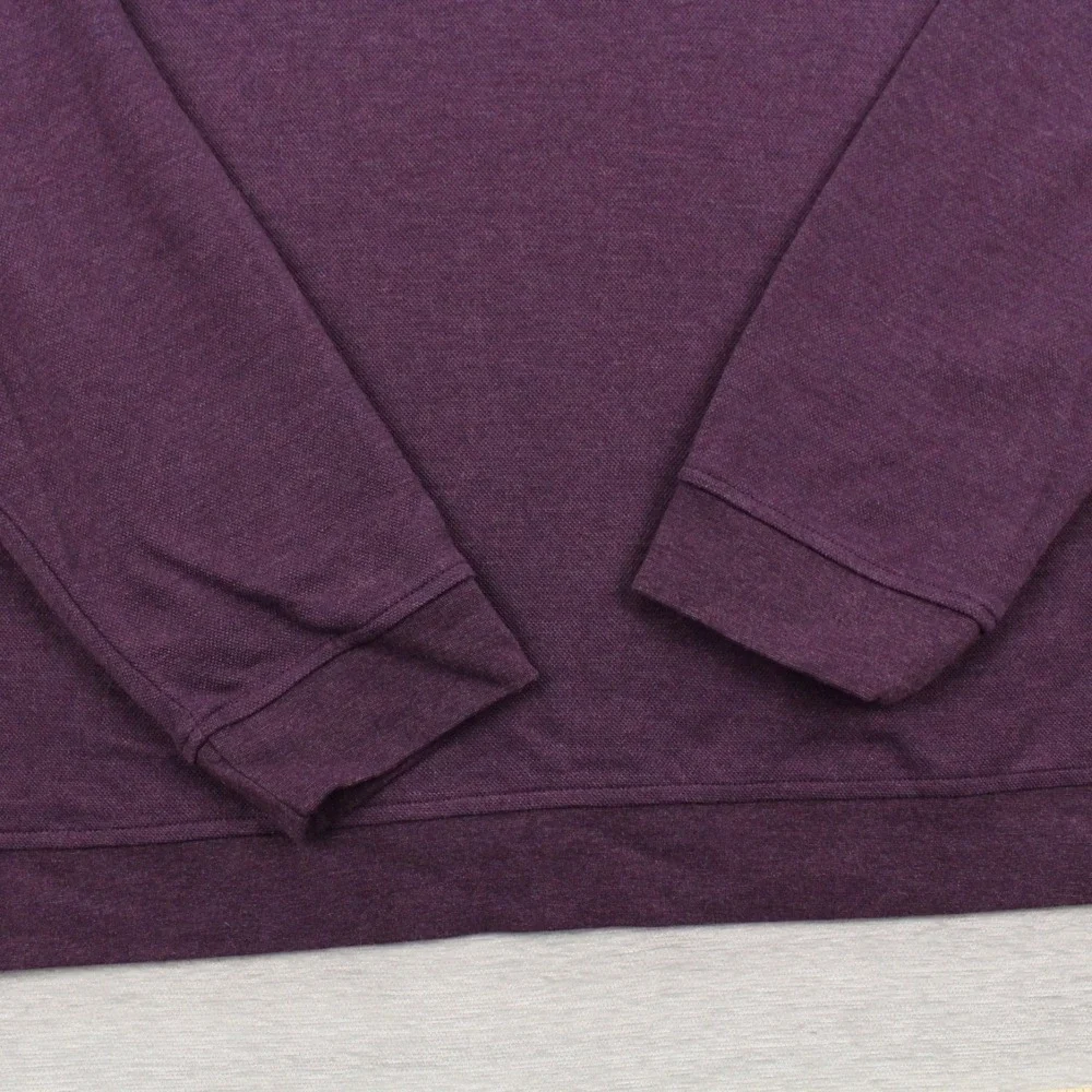 Peter Millar 1/4 Zip Pullover Mens Size XXL Grape Crown Comfort Cotton Blend