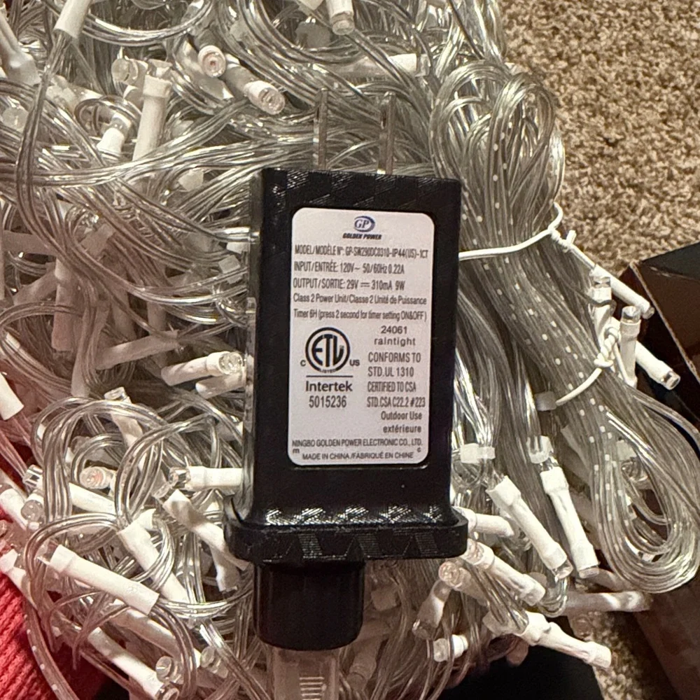 Festive String Lights - 98 ft of Multicolor “Fairy” Lights - NEW in box!