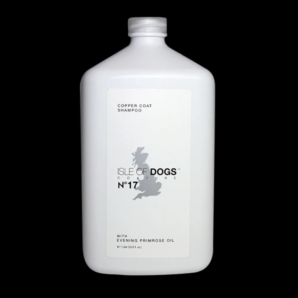 New Isle Of Dogs N17 Copper Coat Shampoo Large Bottle With Pump