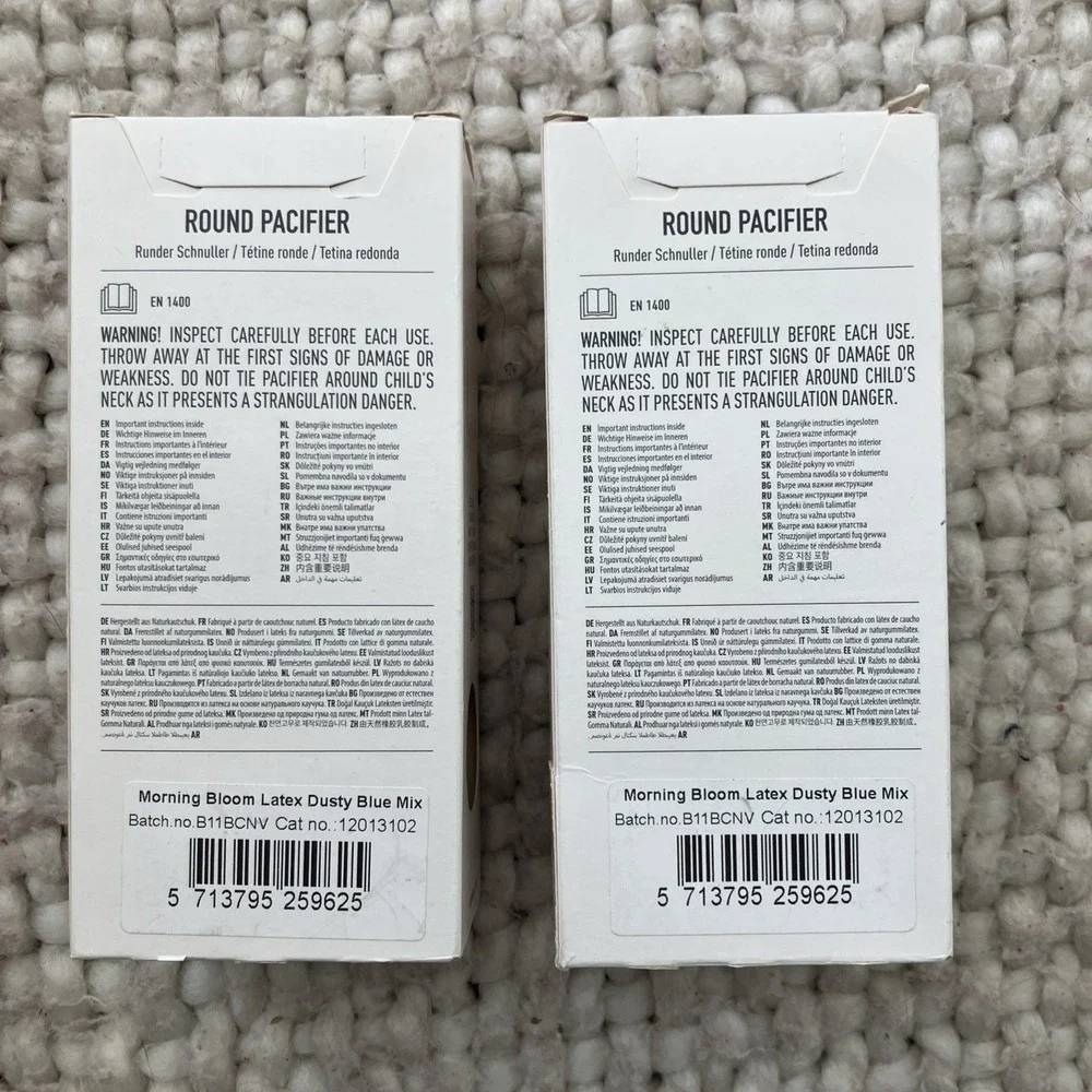 Game Bibs set boxes