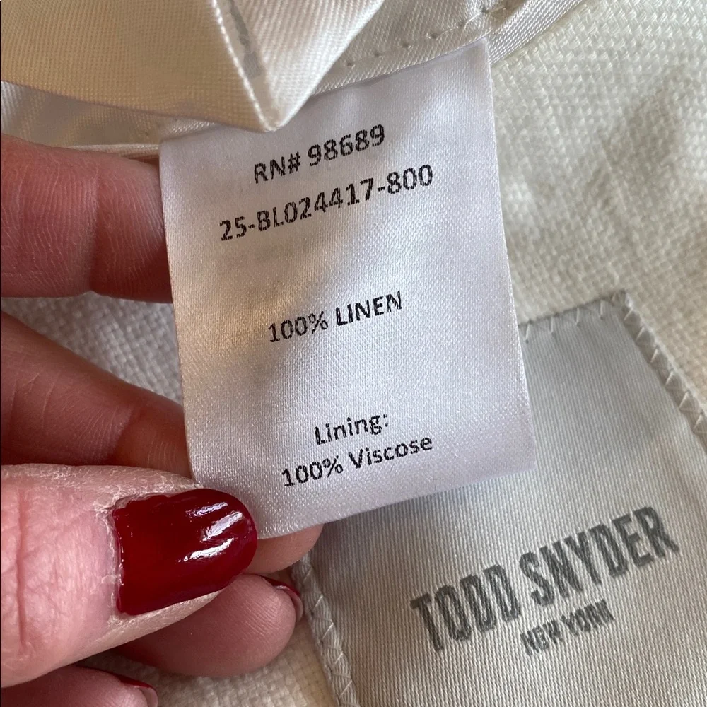 Todd Snyder sophisticated white
