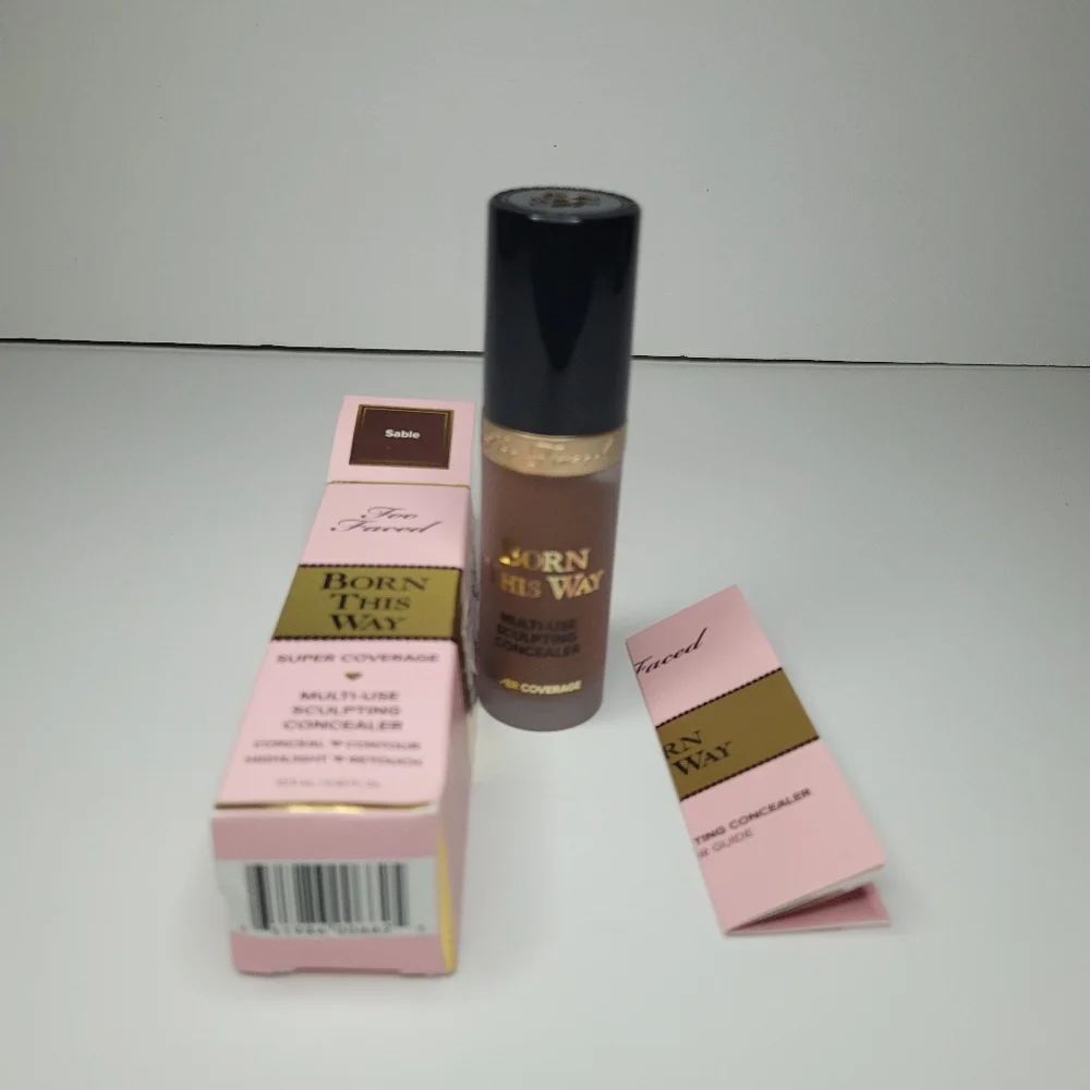 Too Faced Born This Way Super Coverage Makeup Multiuse Sculpting Concealer SABLE
