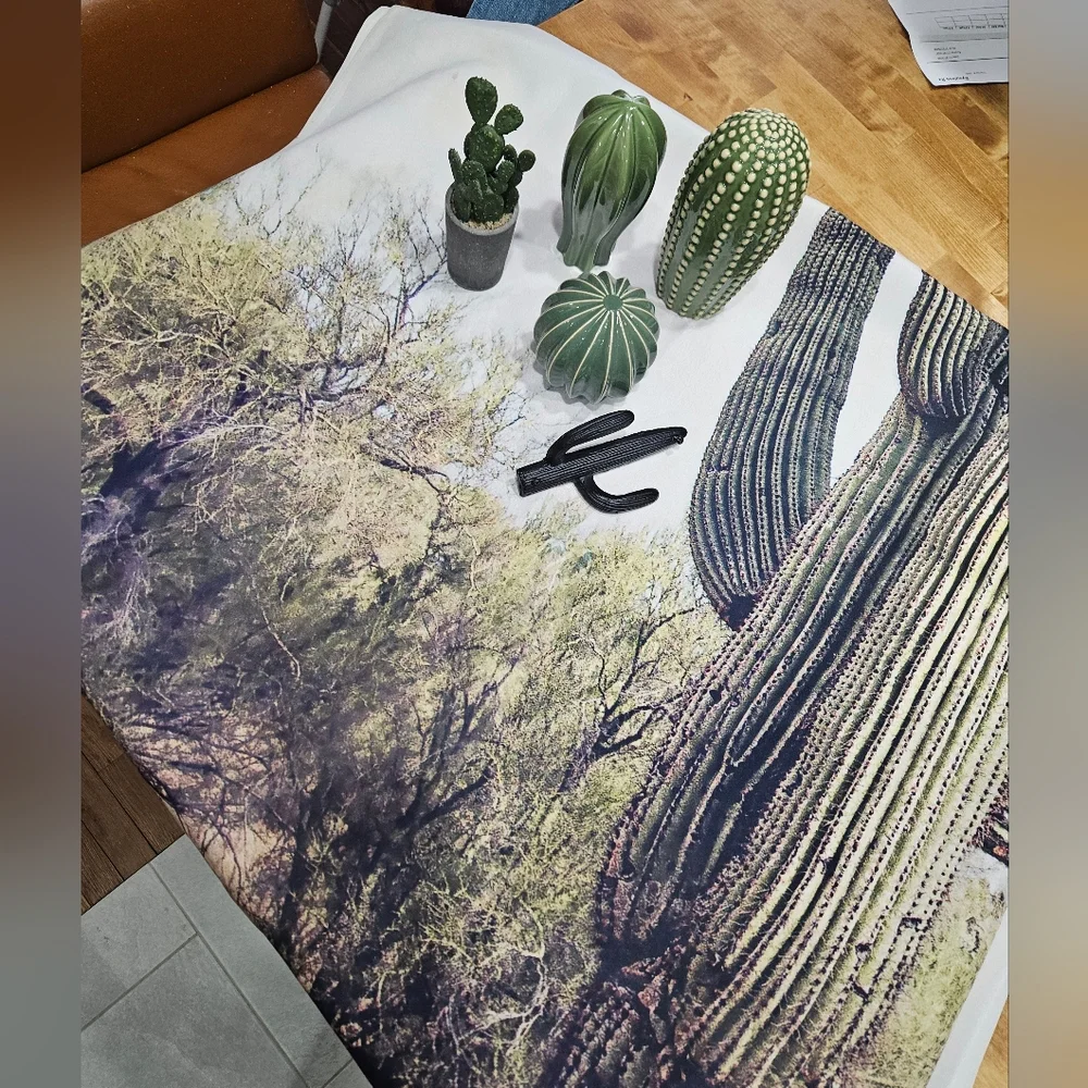 Cactus Bathroom Decor Bundle