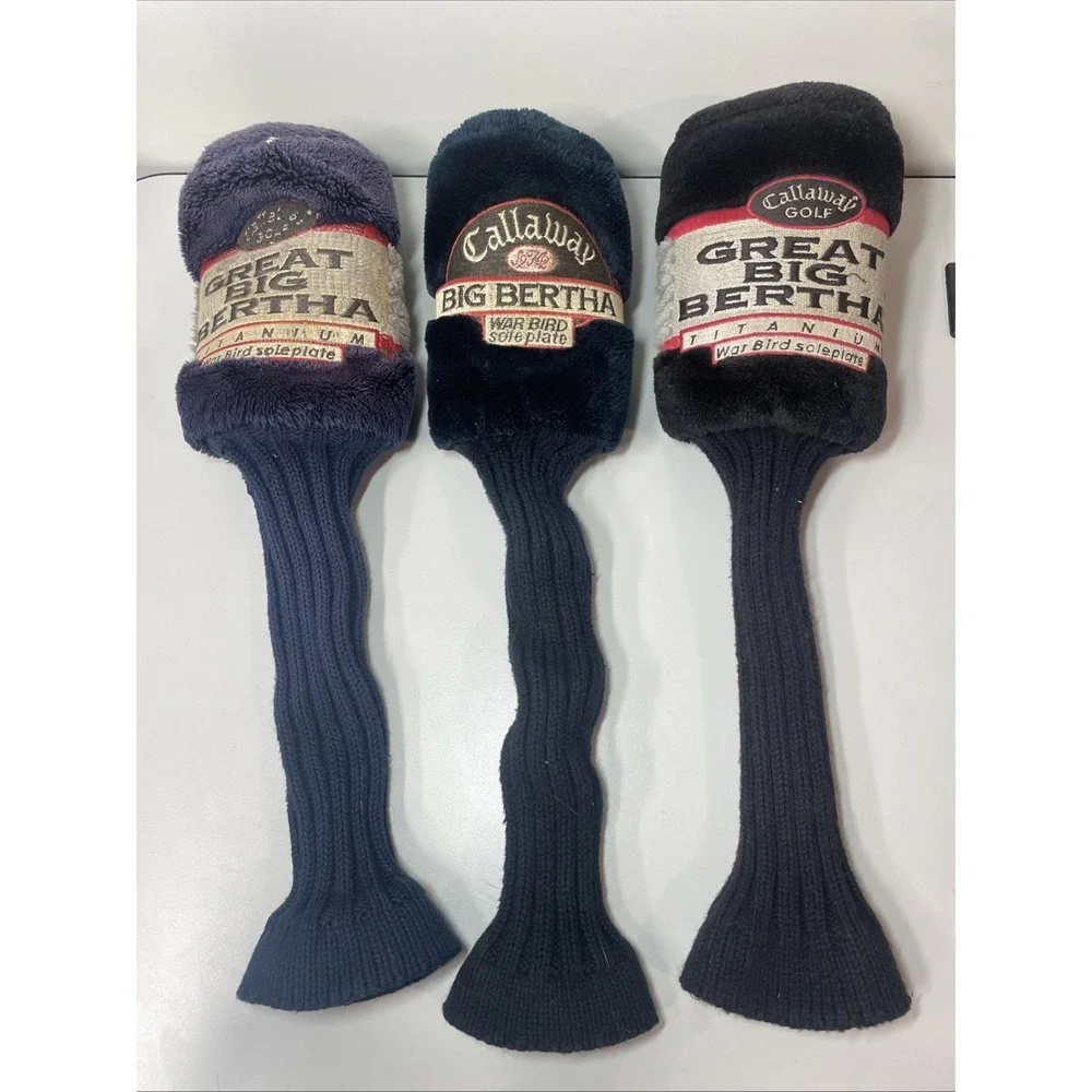 Vintage Callaway Big Bertha Golf Club Head Covers! (