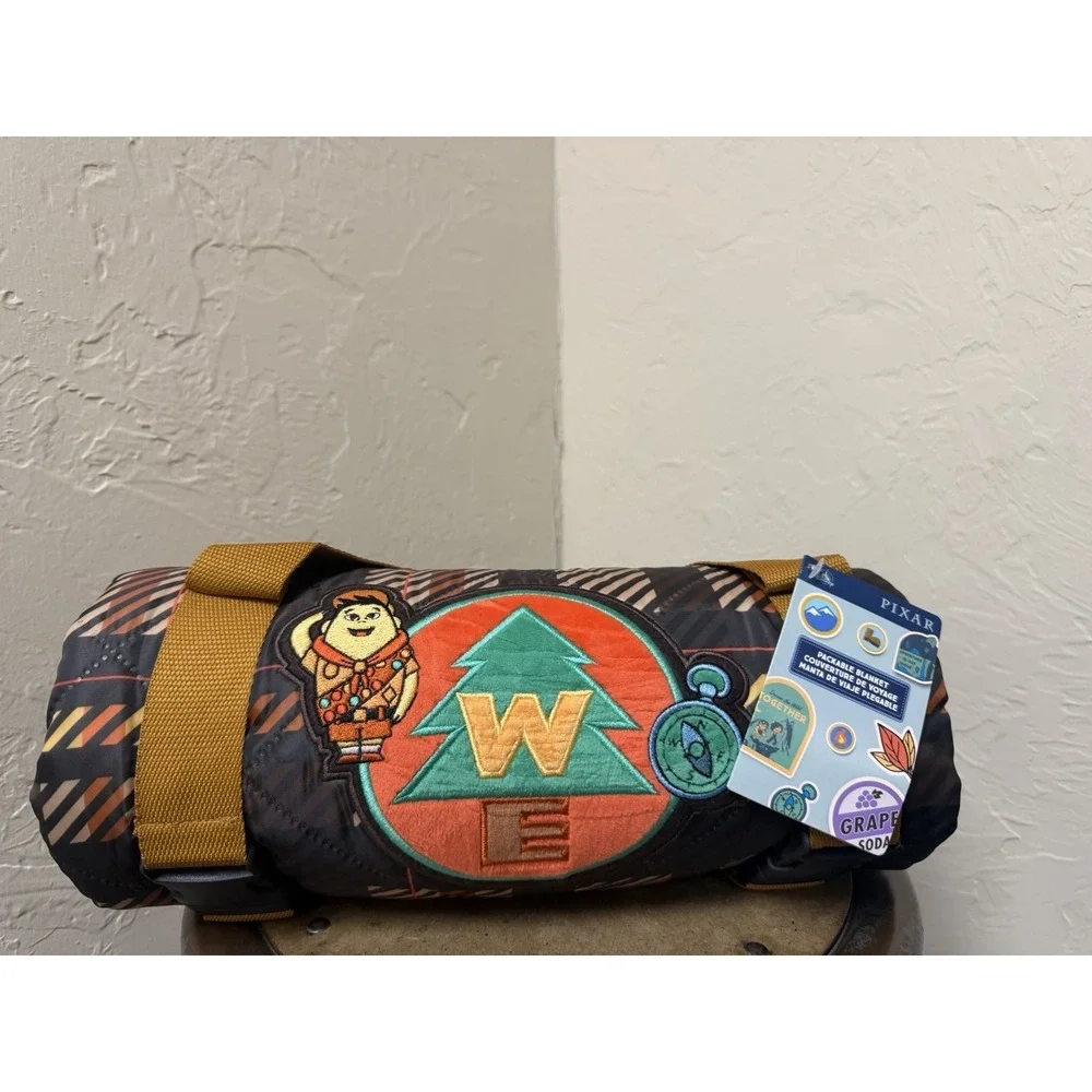 2024 Disney Parks Pixar Up Russell Packable Blanket (66