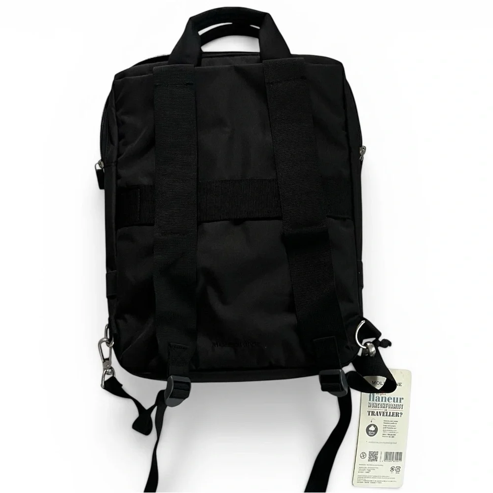 Moleskine ID Vertical 15 Device Bag -Black- Slimline bag fits a 15