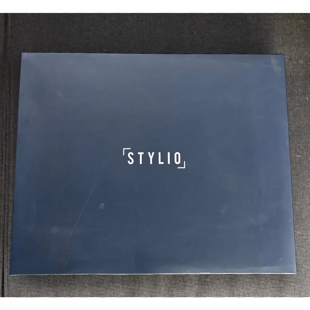STYLIO Zipper Padfolio Portfolio Binder Organizer Faux Leather New NWT