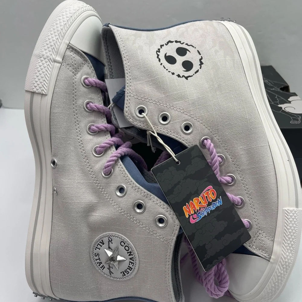 Converse High-Top Men’s A14837C CTAS HI FOSSILIZED/VINTAGE WHIT NARUTO SHIPPUDEN