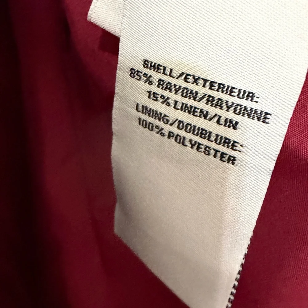 Bagatelle Linen Blend Tailored Jacket