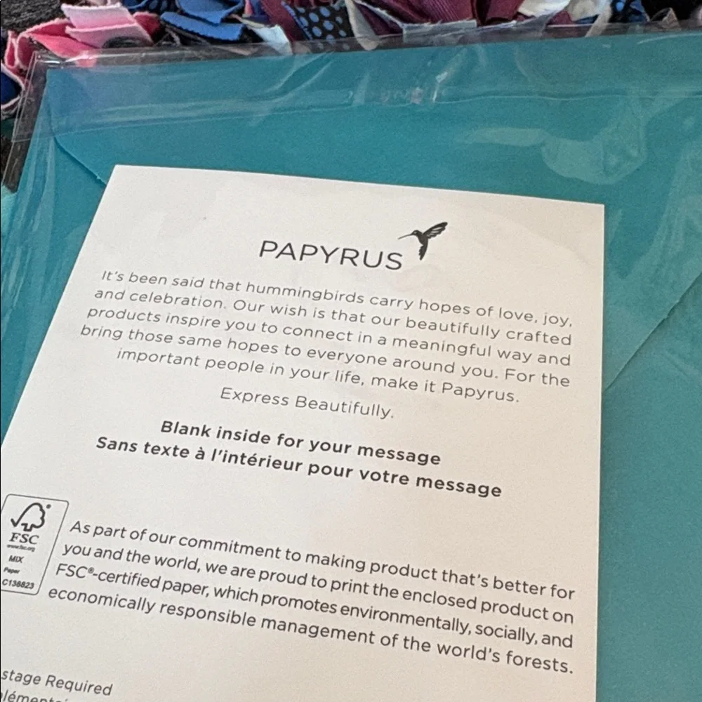 Papyrus nib sealed