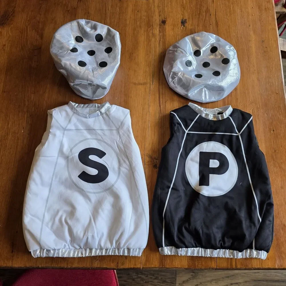Shaker Sweetie Salt & Pepper Costumes Twins 2t Halloween Dress-up