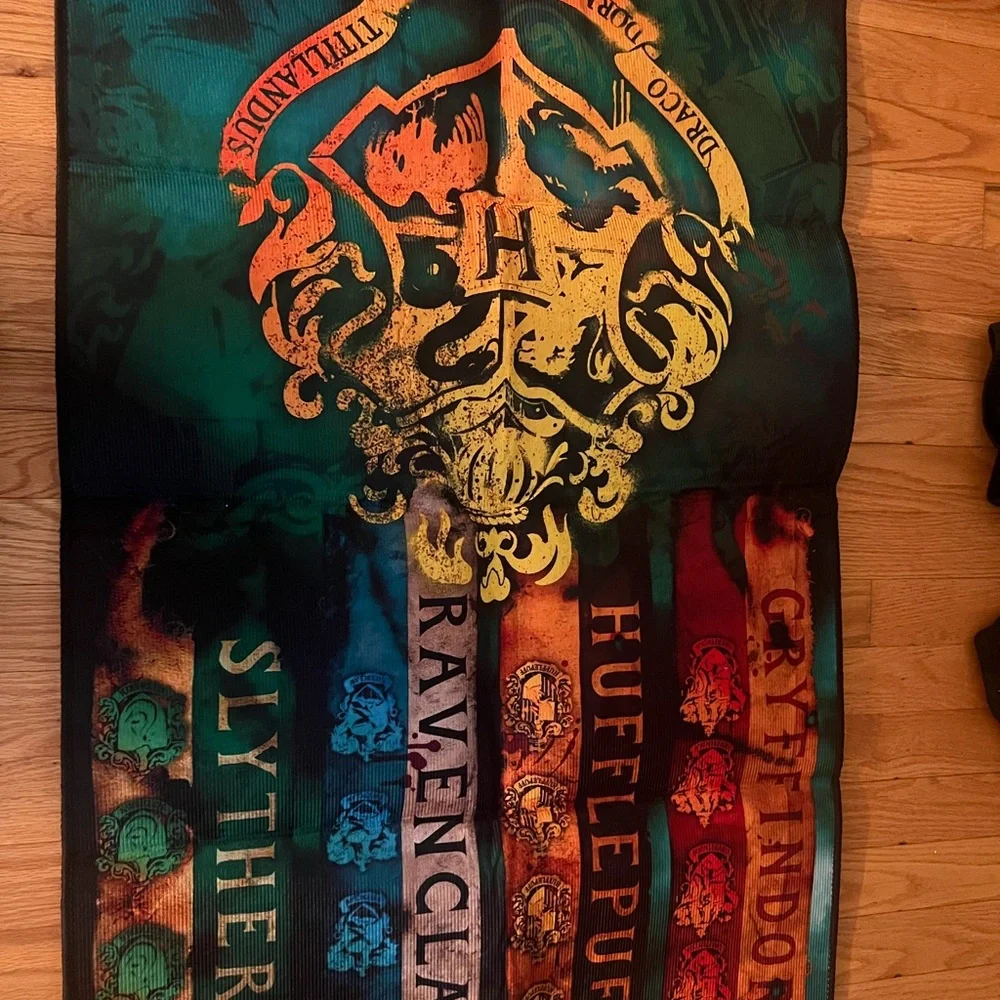 Hogwarts House Harry Potter rug mat - Multicolor