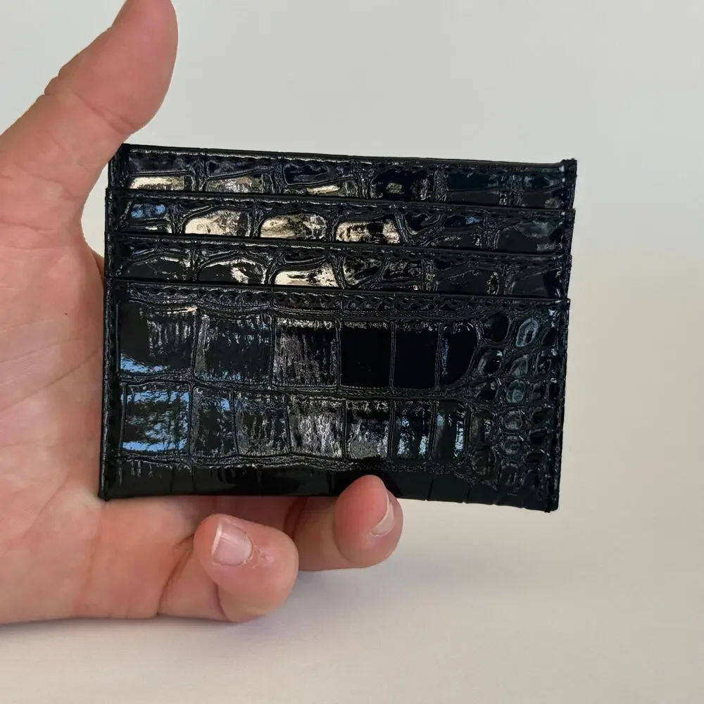 Y2k 2000s snake skin wallet